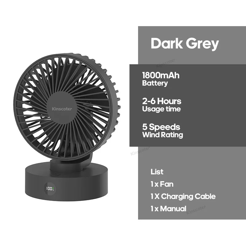 Portable Nomad Clip Fan