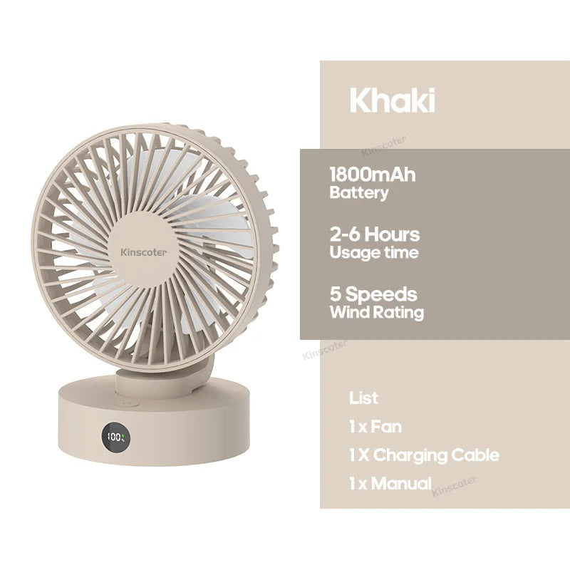 Portable Nomad Clip Fan